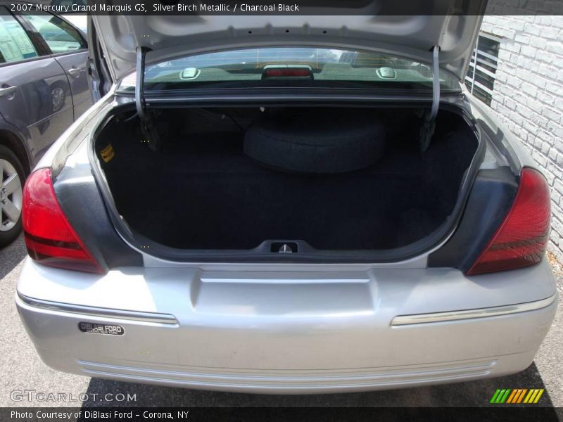 Silver Birch Metallic / Charcoal Black 2007 Mercury Grand Marquis GS