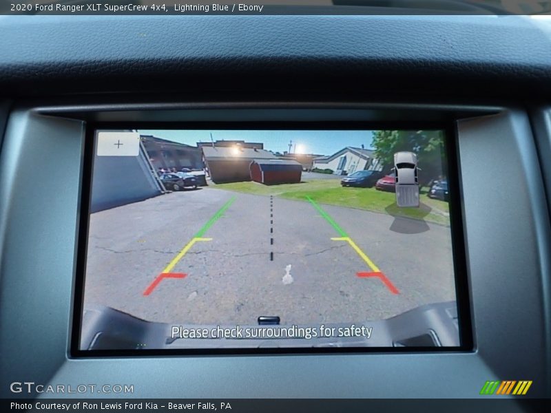 Lightning Blue / Ebony 2020 Ford Ranger XLT SuperCrew 4x4