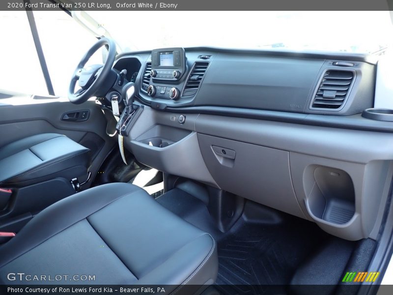 Dashboard of 2020 Transit Van 250 LR Long