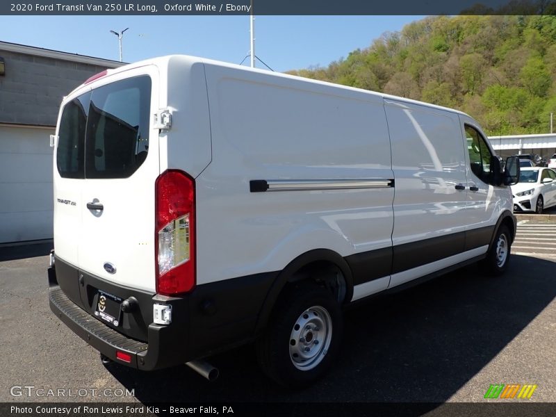 Oxford White / Ebony 2020 Ford Transit Van 250 LR Long