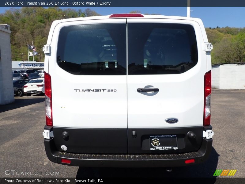 Oxford White / Ebony 2020 Ford Transit Van 250 LR Long