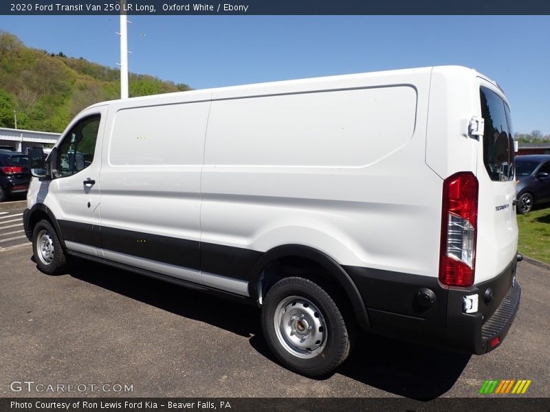 Oxford White / Ebony 2020 Ford Transit Van 250 LR Long