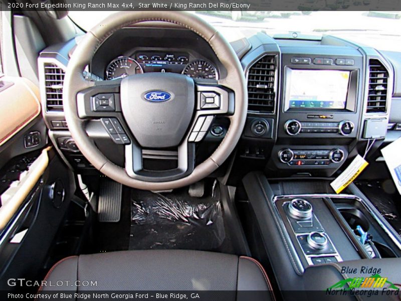 Star White / King Ranch Del Rio/Ebony 2020 Ford Expedition King Ranch Max 4x4
