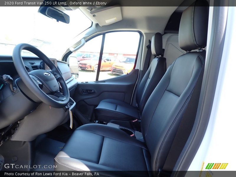 Oxford White / Ebony 2020 Ford Transit Van 250 LR Long