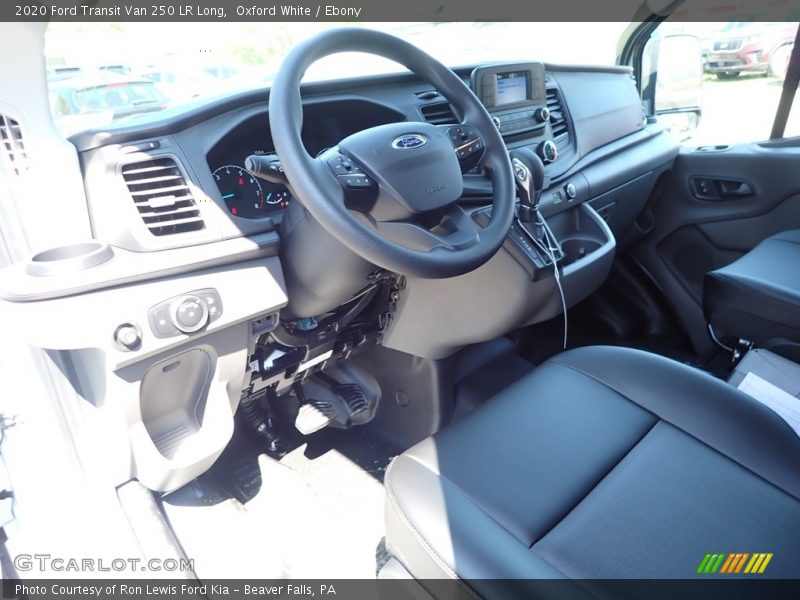 Oxford White / Ebony 2020 Ford Transit Van 250 LR Long