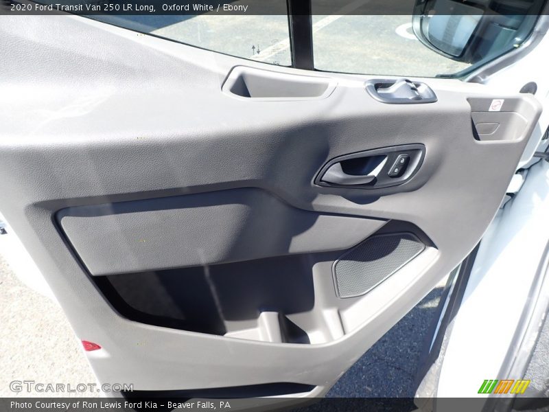 Oxford White / Ebony 2020 Ford Transit Van 250 LR Long