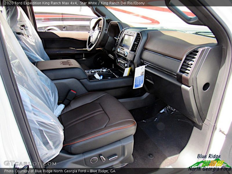 Star White / King Ranch Del Rio/Ebony 2020 Ford Expedition King Ranch Max 4x4
