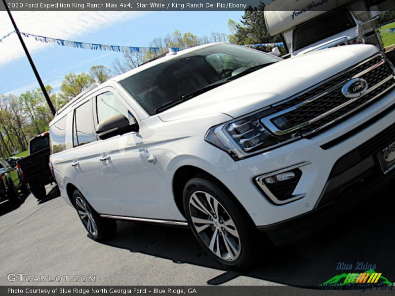 Star White / King Ranch Del Rio/Ebony 2020 Ford Expedition King Ranch Max 4x4