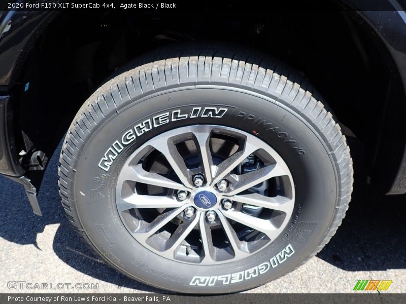 Agate Black / Black 2020 Ford F150 XLT SuperCab 4x4