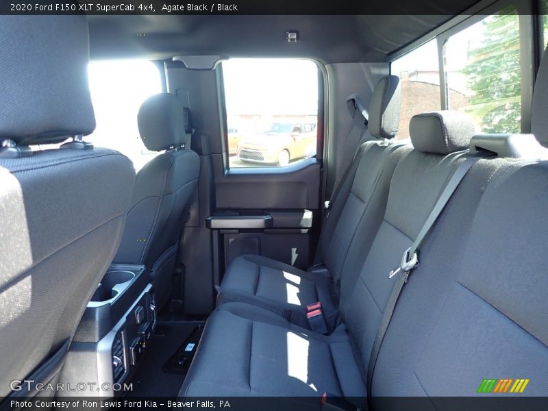 Agate Black / Black 2020 Ford F150 XLT SuperCab 4x4
