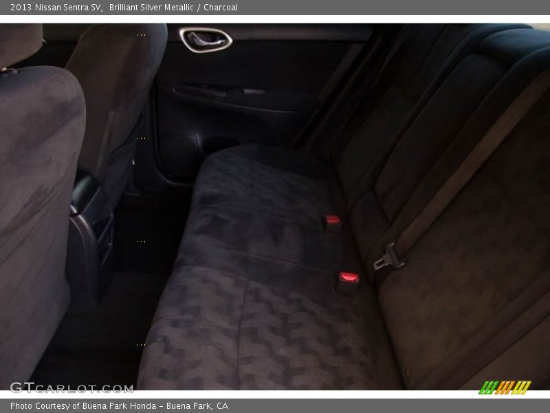 Brilliant Silver Metallic / Charcoal 2013 Nissan Sentra SV