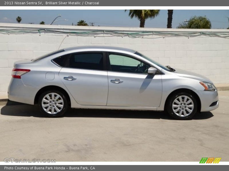  2013 Sentra SV Brilliant Silver Metallic