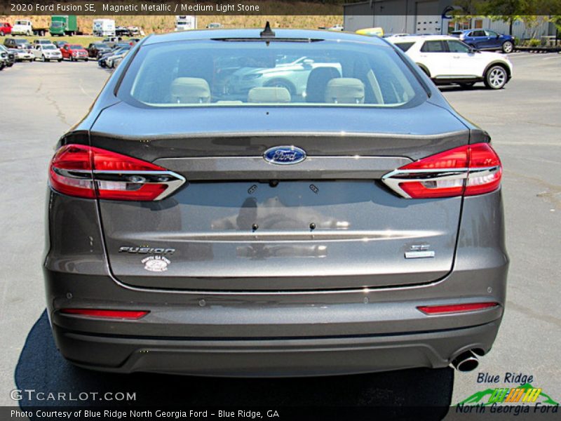 Magnetic Metallic / Medium Light Stone 2020 Ford Fusion SE