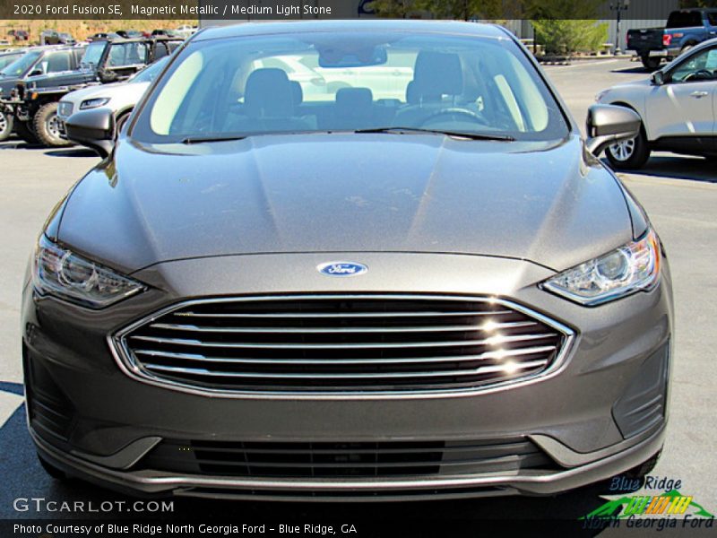 Magnetic Metallic / Medium Light Stone 2020 Ford Fusion SE