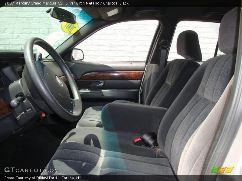 Silver Birch Metallic / Charcoal Black 2007 Mercury Grand Marquis GS