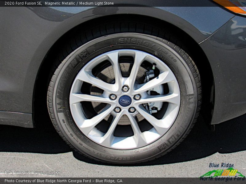 Magnetic Metallic / Medium Light Stone 2020 Ford Fusion SE