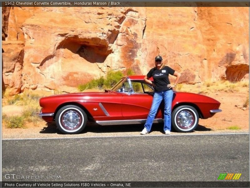  1962 Corvette Convertible Honduras Maroon