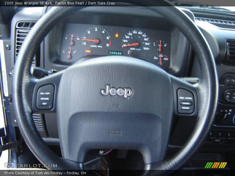 Patriot Blue Pearl / Dark Slate Gray 2005 Jeep Wrangler SE 4x4