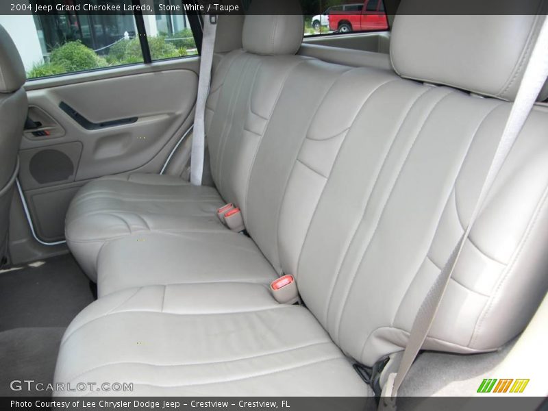 Stone White / Taupe 2004 Jeep Grand Cherokee Laredo