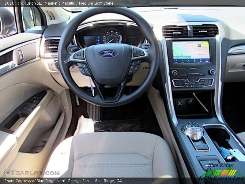 Magnetic Metallic / Medium Light Stone 2020 Ford Fusion SE
