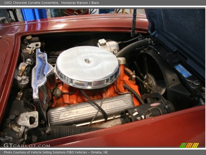  1962 Corvette Convertible Engine - 327cid OHV 16-Valve V8