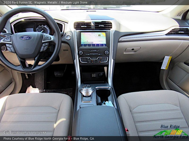 Magnetic Metallic / Medium Light Stone 2020 Ford Fusion SE