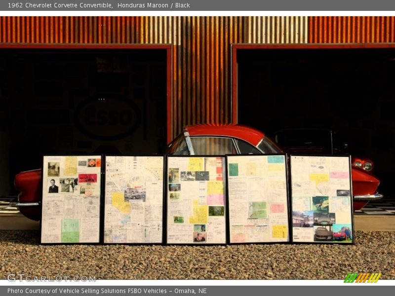 Honduras Maroon / Black 1962 Chevrolet Corvette Convertible