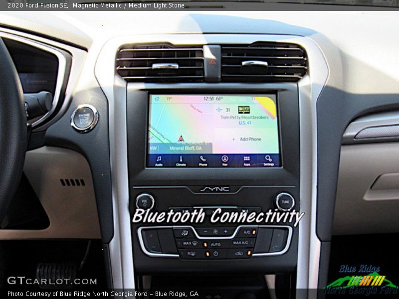 Magnetic Metallic / Medium Light Stone 2020 Ford Fusion SE