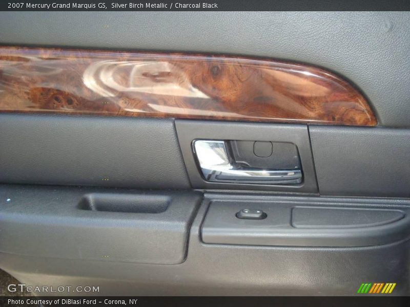Silver Birch Metallic / Charcoal Black 2007 Mercury Grand Marquis GS