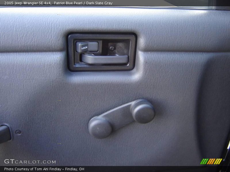 Patriot Blue Pearl / Dark Slate Gray 2005 Jeep Wrangler SE 4x4