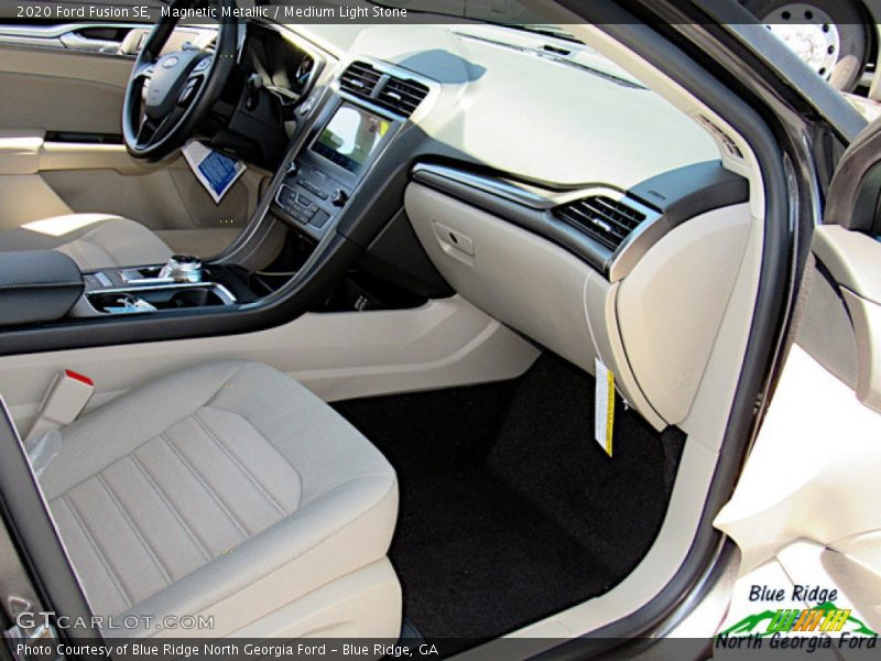 Magnetic Metallic / Medium Light Stone 2020 Ford Fusion SE