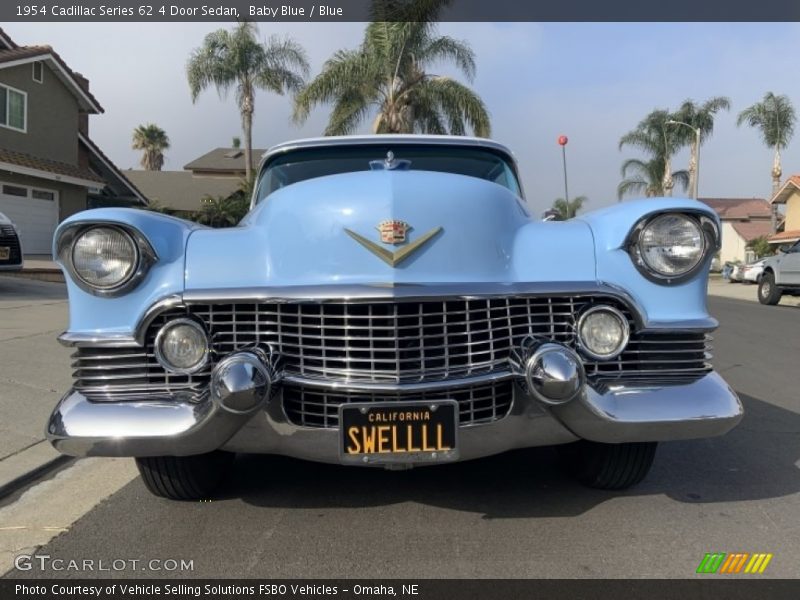 Baby Blue / Blue 1954 Cadillac Series 62 4 Door Sedan