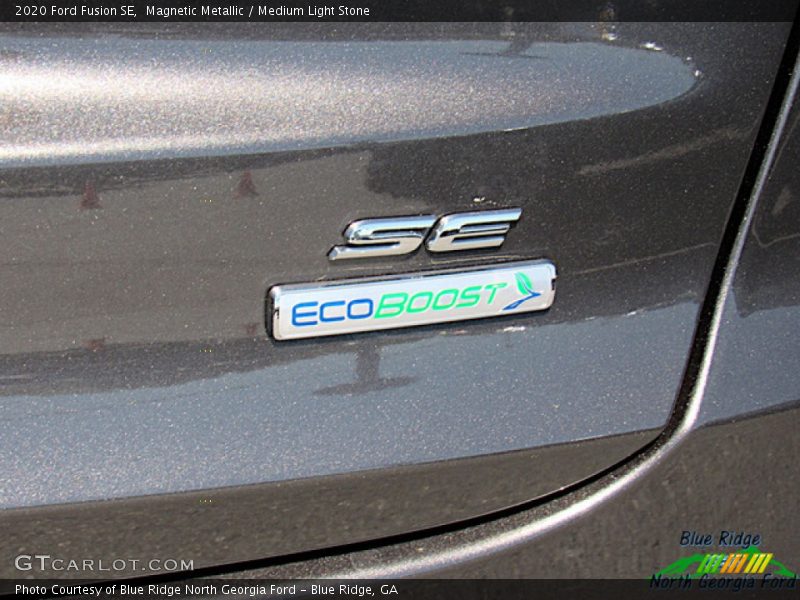 Magnetic Metallic / Medium Light Stone 2020 Ford Fusion SE