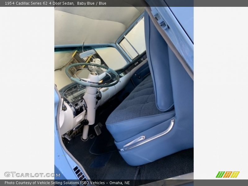  1954 Series 62 4 Door Sedan Blue Interior