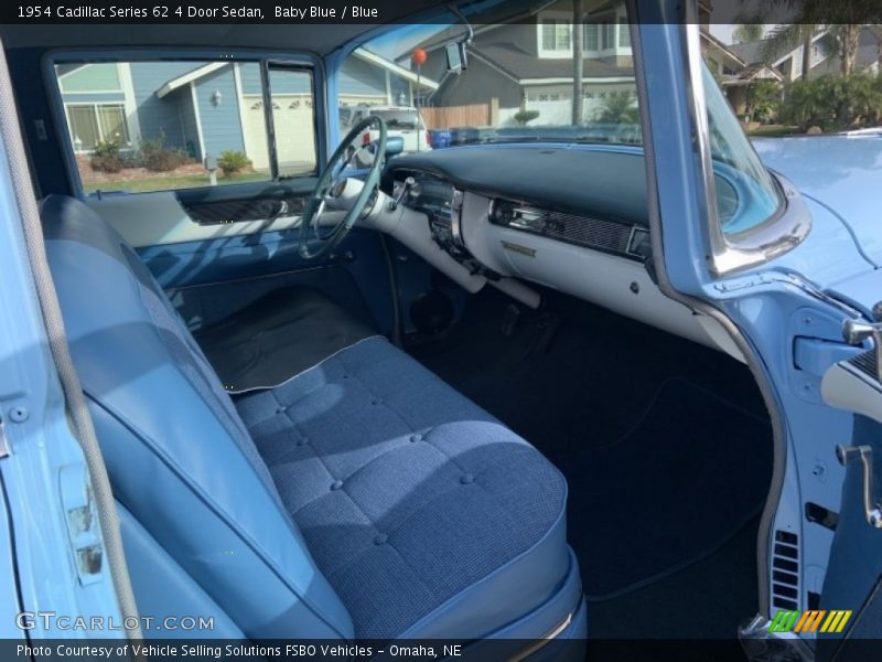 Front Seat of 1954 Series 62 4 Door Sedan