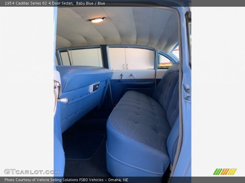 Rear Seat of 1954 Series 62 4 Door Sedan