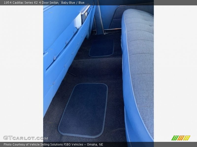 Baby Blue / Blue 1954 Cadillac Series 62 4 Door Sedan