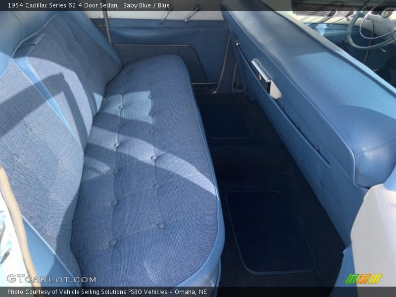Rear Seat of 1954 Series 62 4 Door Sedan