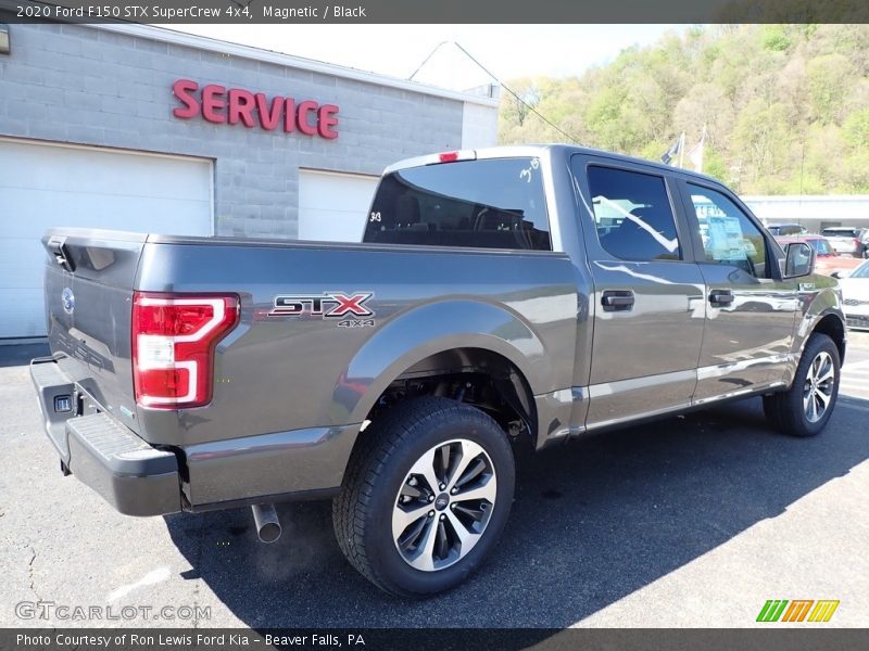 Magnetic / Black 2020 Ford F150 STX SuperCrew 4x4