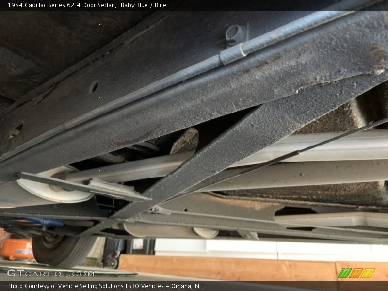 Undercarriage of 1954 Series 62 4 Door Sedan