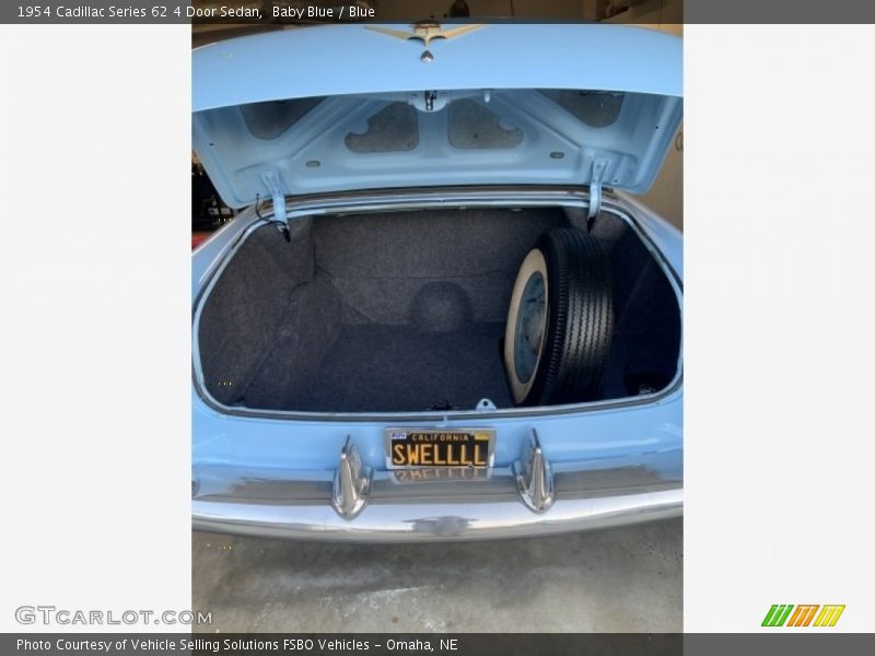 Baby Blue / Blue 1954 Cadillac Series 62 4 Door Sedan