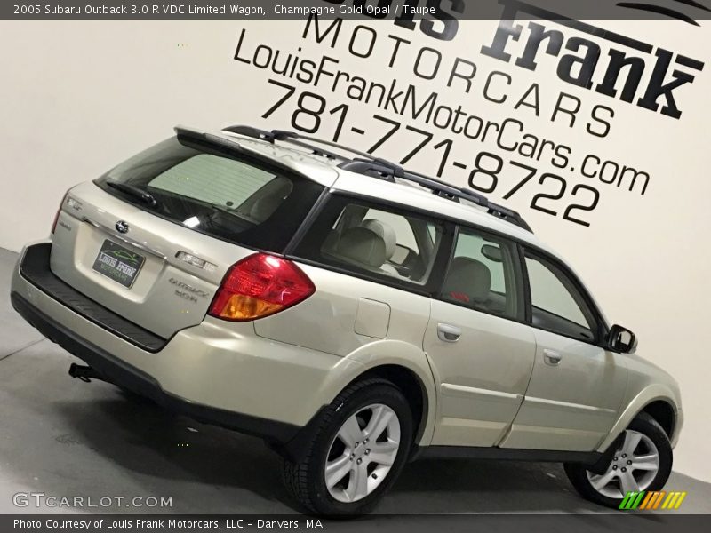 Champagne Gold Opal / Taupe 2005 Subaru Outback 3.0 R VDC Limited Wagon