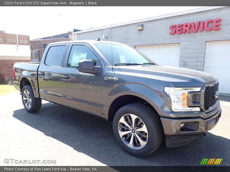 Magnetic / Black 2020 Ford F150 STX SuperCrew 4x4