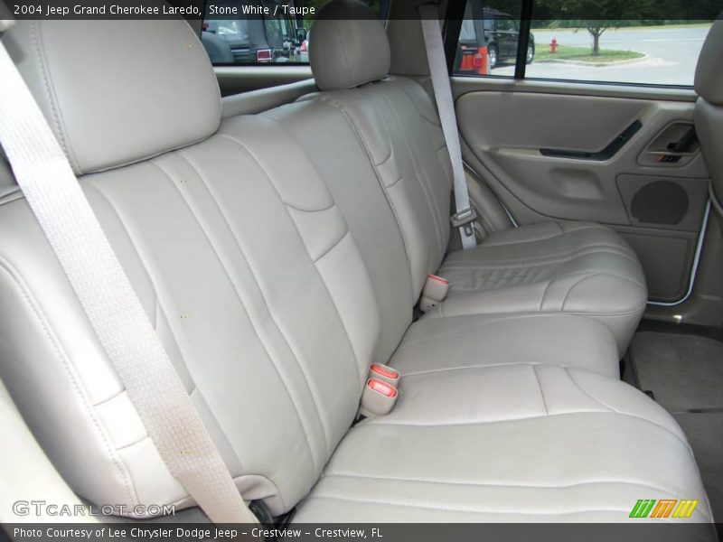 Stone White / Taupe 2004 Jeep Grand Cherokee Laredo