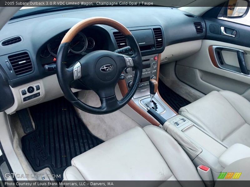 Champagne Gold Opal / Taupe 2005 Subaru Outback 3.0 R VDC Limited Wagon