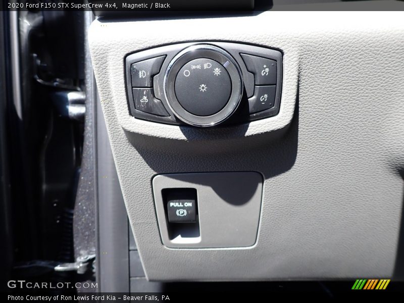 Magnetic / Black 2020 Ford F150 STX SuperCrew 4x4