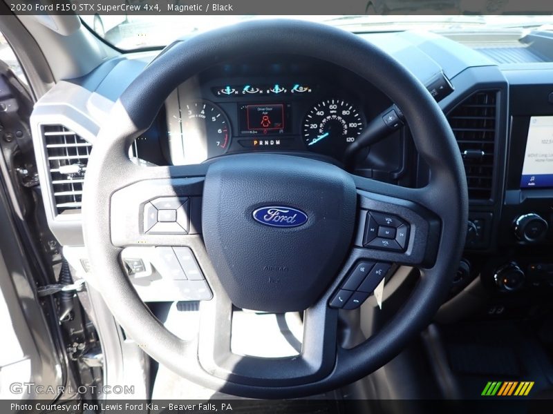Magnetic / Black 2020 Ford F150 STX SuperCrew 4x4