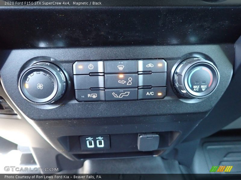 Magnetic / Black 2020 Ford F150 STX SuperCrew 4x4