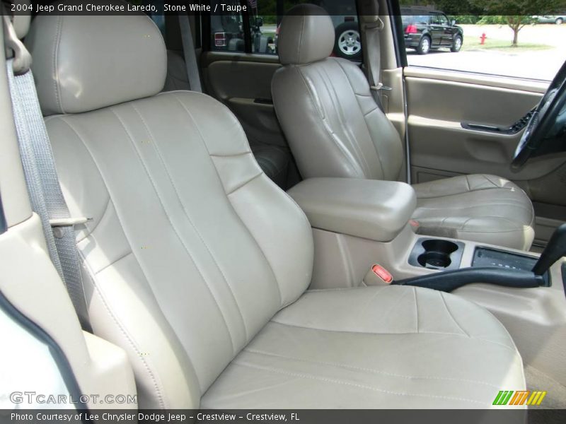 Stone White / Taupe 2004 Jeep Grand Cherokee Laredo