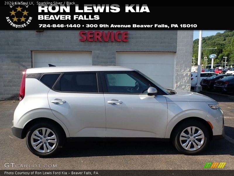 Sparkling Silver / Black 2020 Kia Soul LX